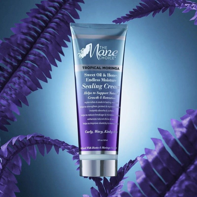 Крем The Mane Choice зволожуючий із солодкою олією тропічної морінги та медом The Alpha Curly As Can Be Curl Defining Cream 13016 фото