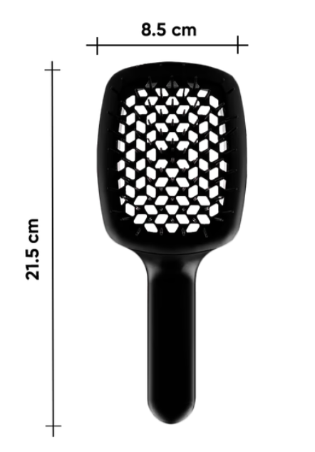 Гребінець  волосся  Janeke Curvy M Extreme Volume Brush Чорний j39 фото