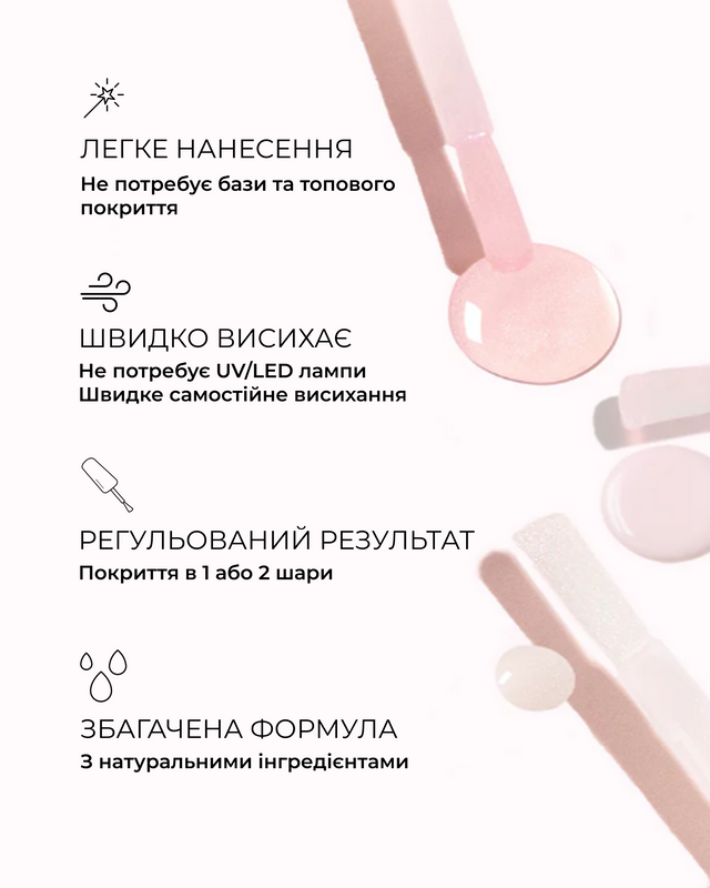 Лак для нігтів з матовим фінішем Manucurist Active Blur mc35 фото