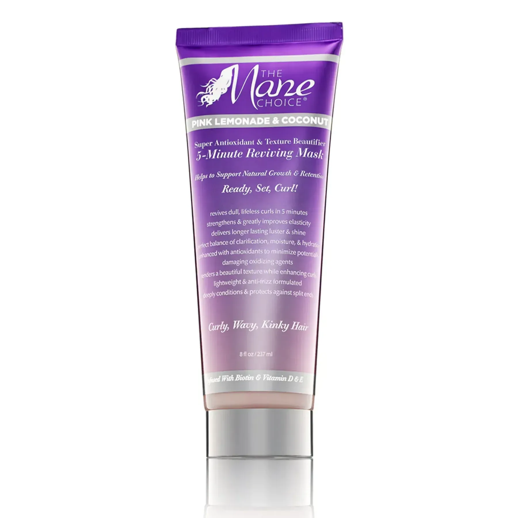 Маска The Mane Choice відновлююча 5-хвилинна Pink Lemonade & Coconut Super Antioxidant & Texture Beautifier 5-Minute Reviving Mask
