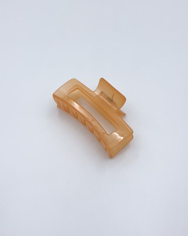 Крабик напівпрозорий глянцевий MALLOW accessories , довжина 10 см 771 фото