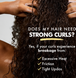 Незмивний кондиціонер з біотином і олією розмарину Strong Curls Moisture Milk Rosemary Oil Leave In Conditioner Umberto Giannini 12368 фото 4