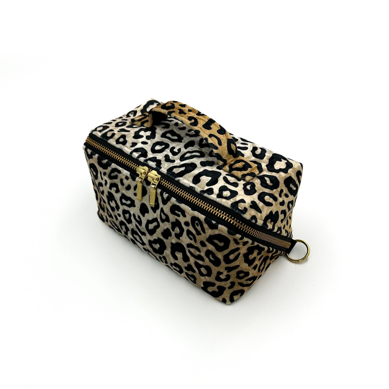 Косметичка MALLOW accessories колір леопард розмір L 1295 фото