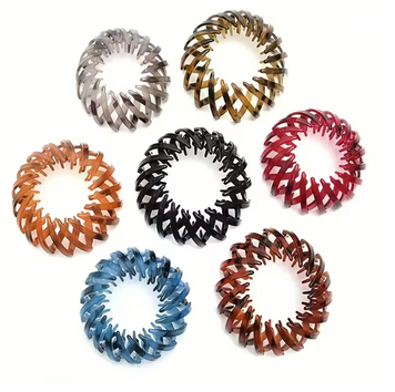 Зажим-заколка для волосся глянцева Mallow accessories 01_11 фото