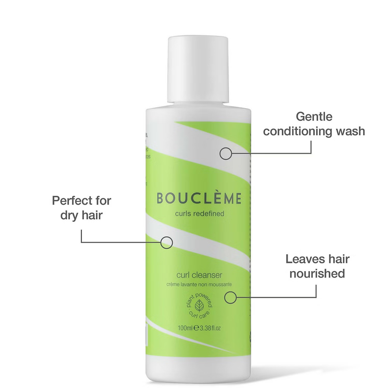 Шампунь Boucleme Curl Cleanser очищуючий та поживний для хвилястого та кучерявого волосся travel86 фото