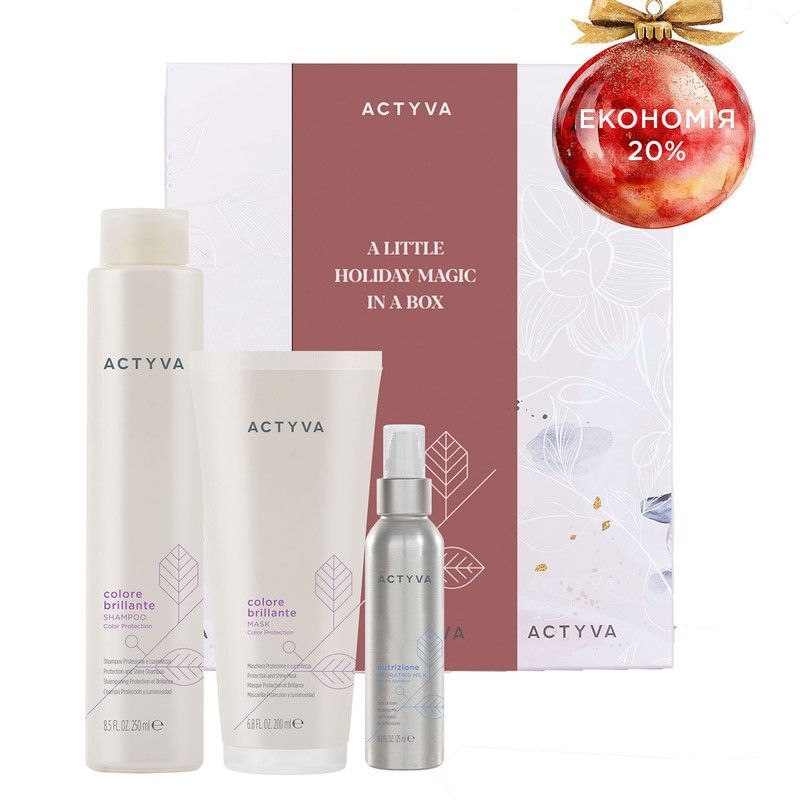 Подарунковий набір для захисту кольору Actyva Colore Brillante Kemon 0322_3 фото