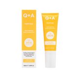 Антивіковий сонцезахисний крем для обличчя SPF 50 Q+A Peptide Anti-Ageing Daily Sunscreen qa17 фото