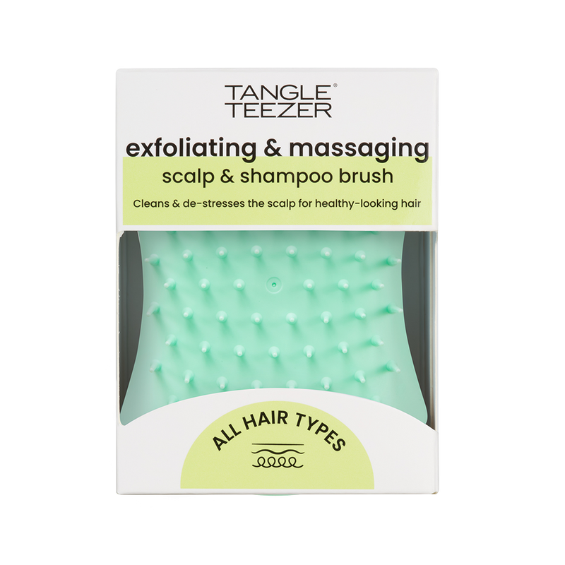 Щітка для масажу голови Tangle Teezer The Scalp Exfoliator and Massager Green Whisper tt40 фото