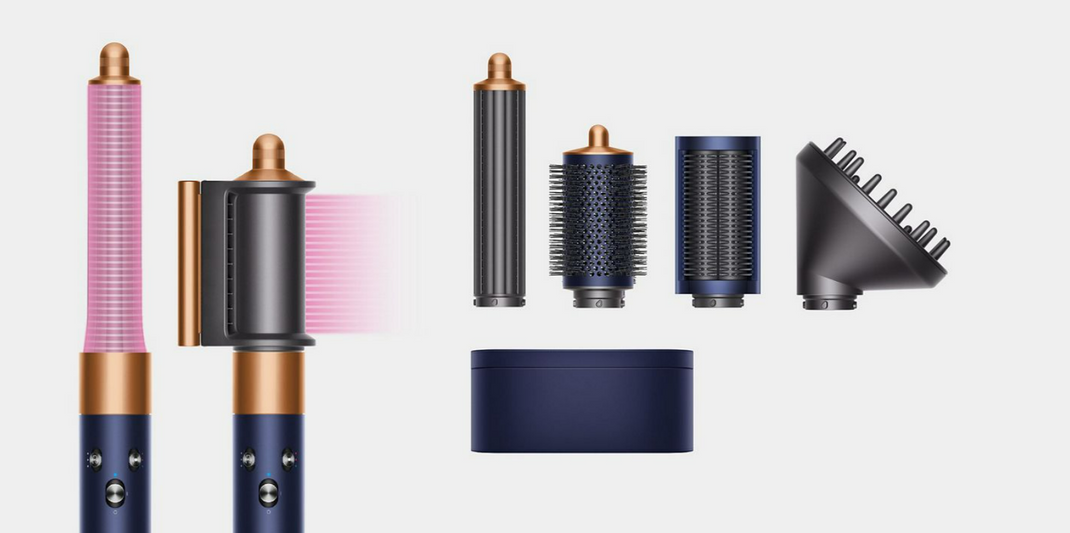 Стайлер Dyson Airwrap HS05 Complete Long Volumise Prussian Blue/Rich Copper ds13 фото