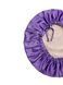 Шовкова шапочка для сну розмір XL MALLOW silk 100% шовк для густого і довгого волосся MSSxl01 фото 4