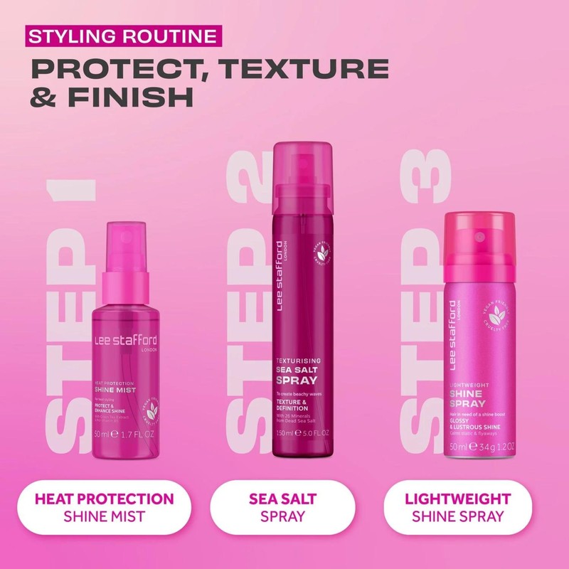 Спрей Lee Stafford для блиску Lightweight Shine Spray travelLSLightweightShineSpray фото