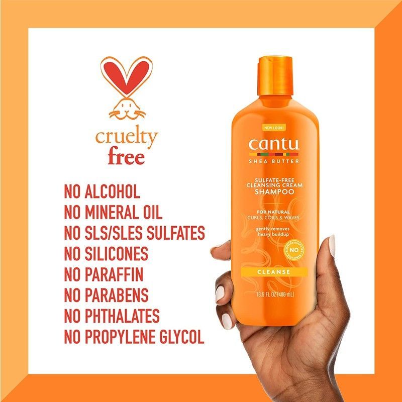 Шампунь Cantu м'який і очищающий Cleansing Cream 258 фото