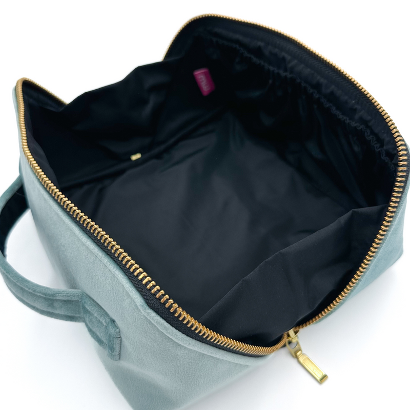 Косметичка MALLOW accessories кольору тіфані розмір L 1269 фото