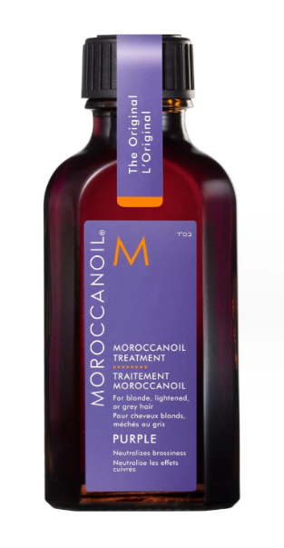 Олія з фіолетовим пігментом Moroccanoil Treatment Purple для світлого та сивого волосся 3126_50 фото