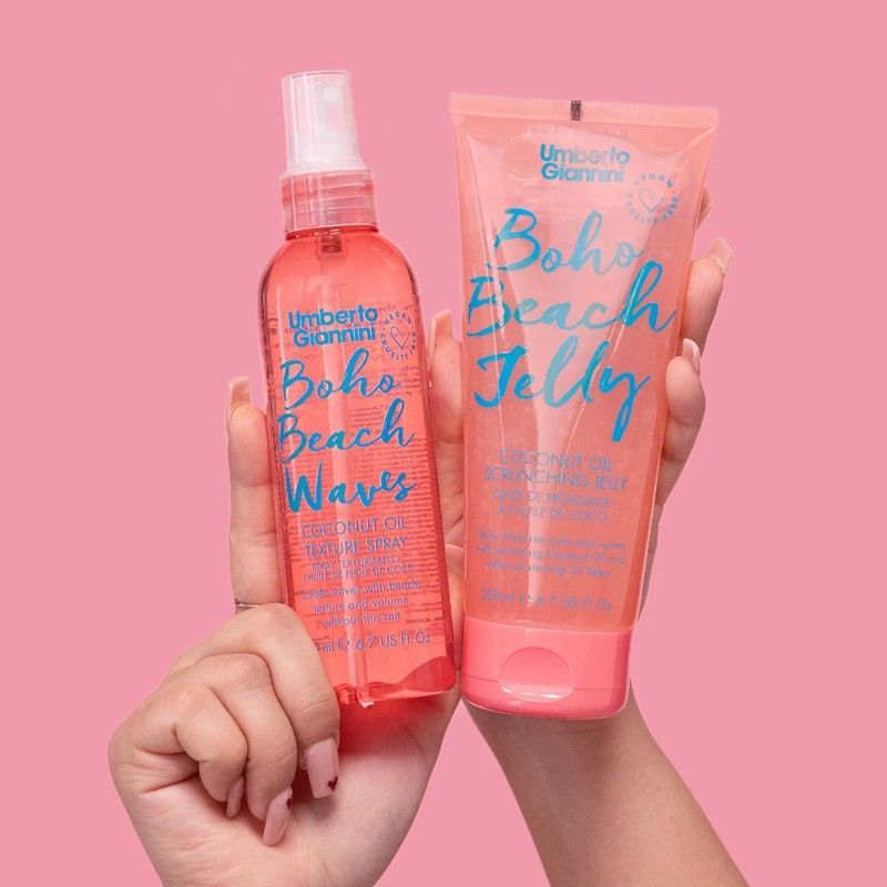 Спрей Umberto Giannini текстурний Boho Beach Waves Coconut Oil з ефектом термозахисту 623 фото