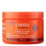 Крем Cantu для укладання і фіксації волосся - Shea Butter - Define & Shine Custard 29 фото