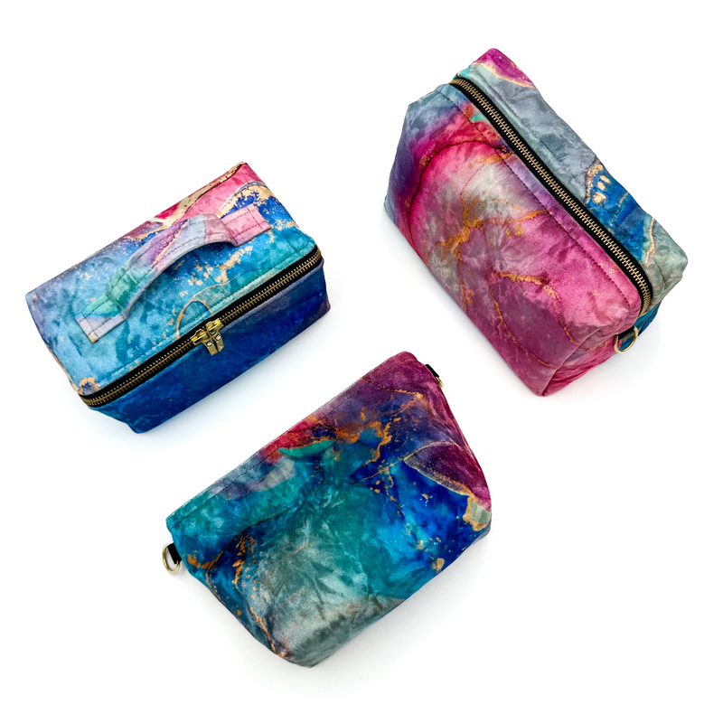 Косметичка MALLOW accessories колір акварель розмір L 1289 фото