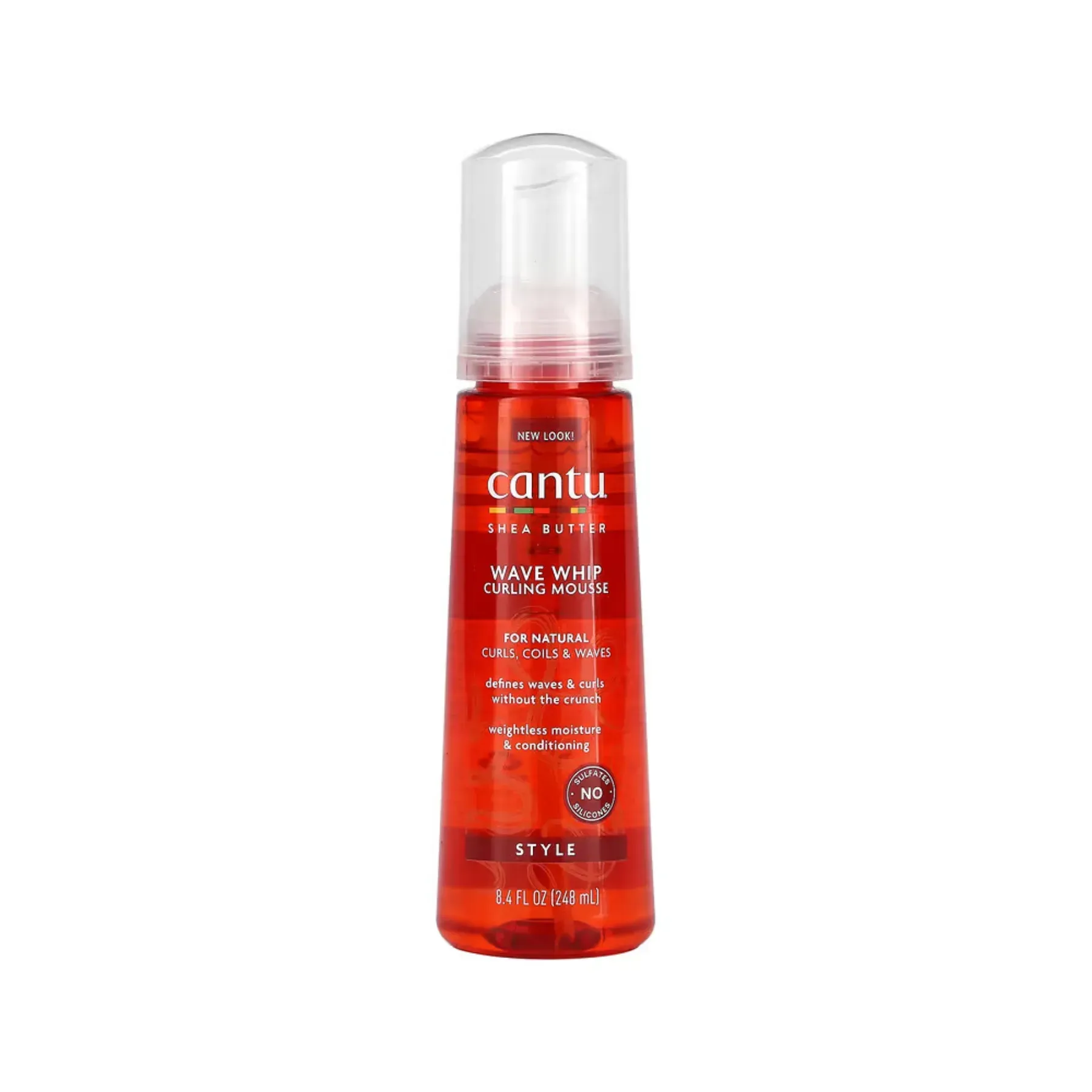 Мус Cantu Wave Whip для кучерявого волосся з олією ши