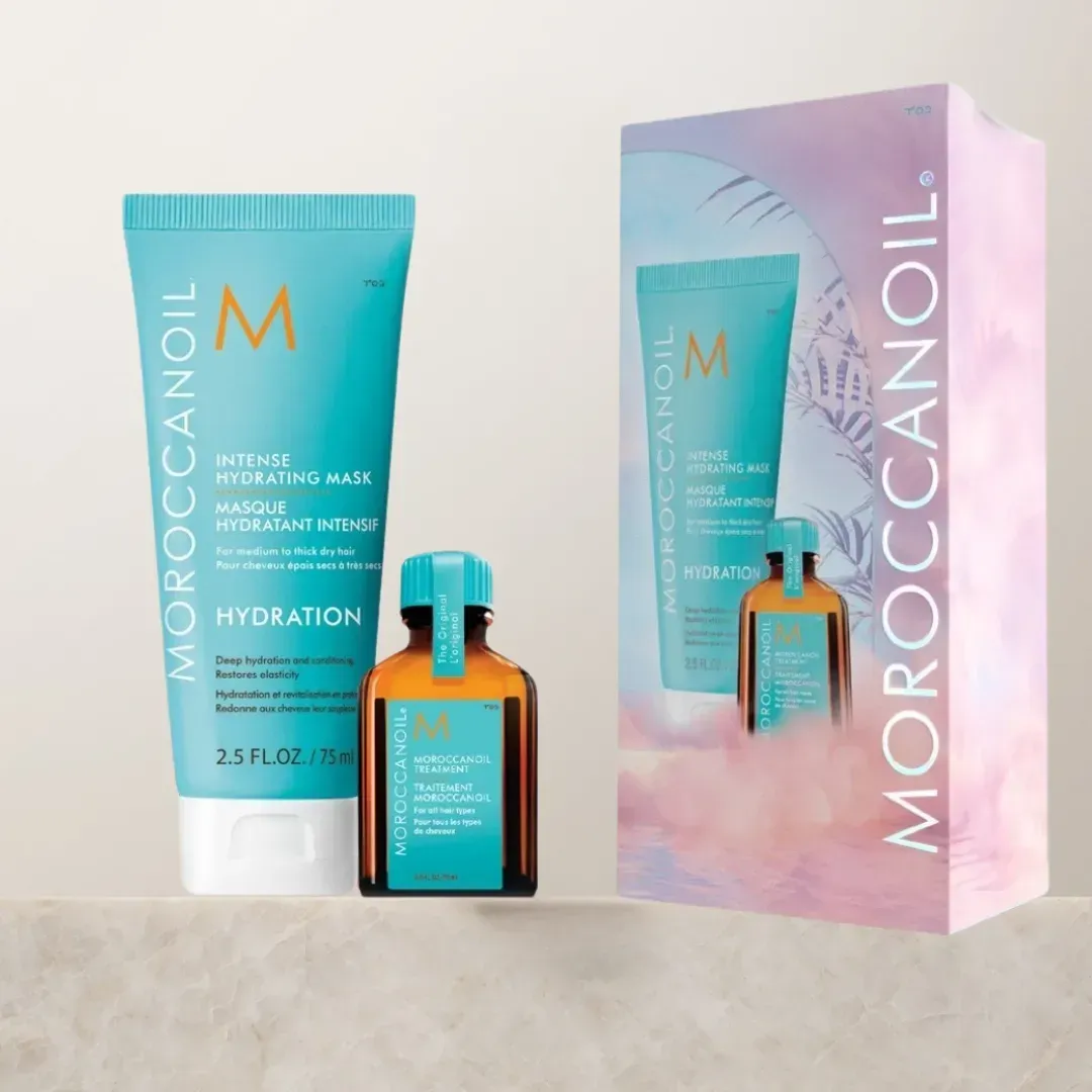 Moroccanoil Exclusive Discovering Kit – маска 75 мл + олія 15 мл для зволоження