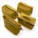 Косметичка MALLOW accessories оливкова розмір L 1275 фото 8