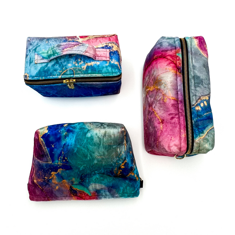 Косметичка MALLOW accessories колір акварель розмір XL 1290 фото