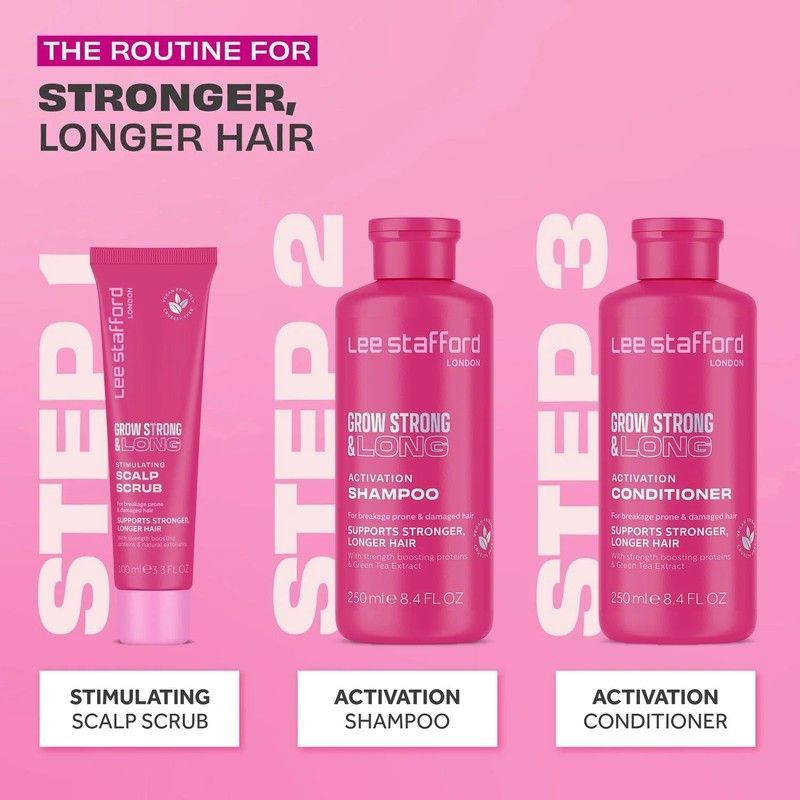 Скраб Lee Stafford стимулюючий для шкіри голови Grow Strong & Long Stimulating Scalp Scrub 1222 фото