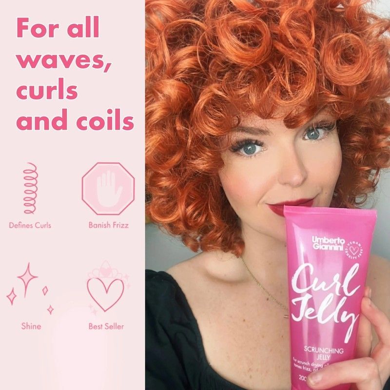 Гель Umberto Giannini Big Love Curl Jelly Scrunching Jelly 628 фото