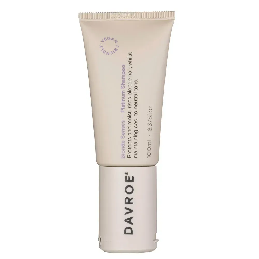 Тонуючий шампунь для світлого волосся Davroe Blonde Senses – проти жовтизни