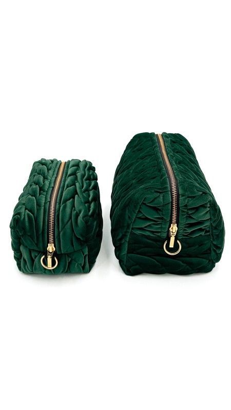 Косметичка MALLOW accessories колір вишуканий смарагд розмір L 1298 фото