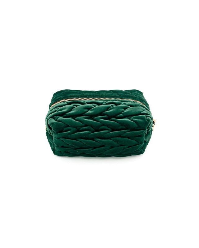 Косметичка MALLOW accessories колір вишуканий смарагд розмір L 1298 фото