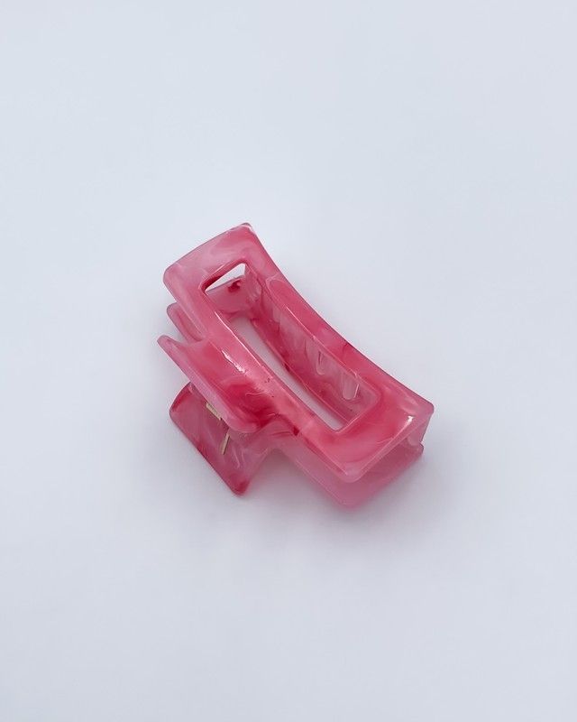 Крабик мармуровий глянцевий MALLOW accessories , довжина 8,5 см 757 фото