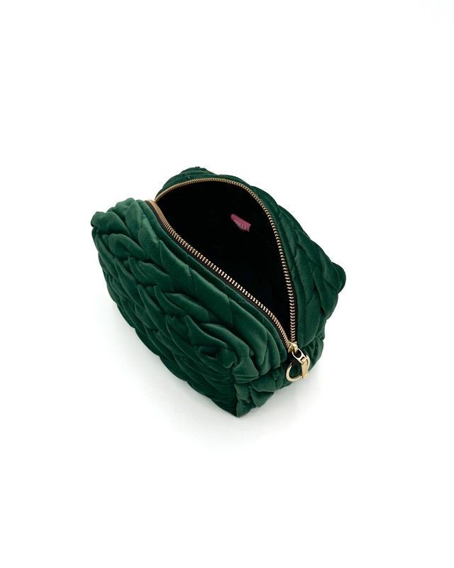 Косметичка MALLOW accessories колір вишуканий смарагд розмір L 1298 фото