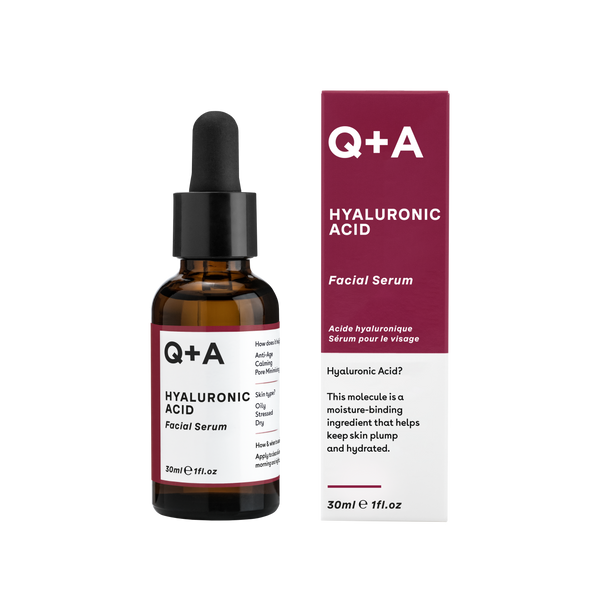 Сироватка для обличчя гіалуронова кислота Q+A Hyaluronic Acid Facial Serum qa31 фото