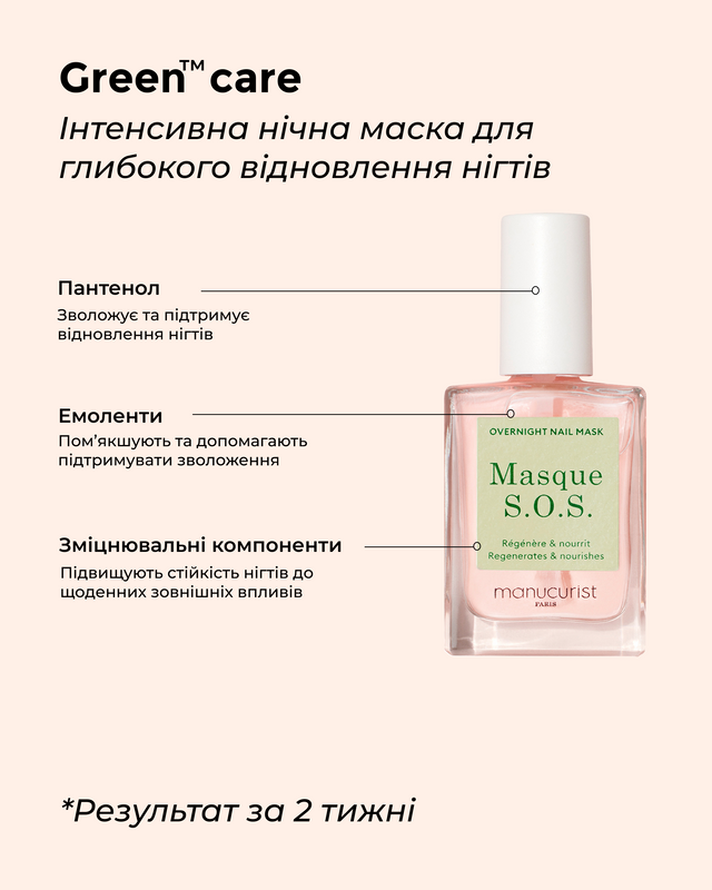 Набір для догляду та відновлення нігтів Manucurist Repairing Routine mc53 фото