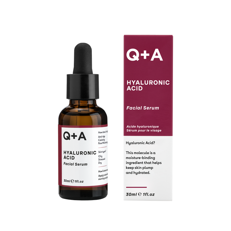 Сироватка для обличчя гіалуронова кислота Q+A Hyaluronic Acid Facial Serum qa31 фото