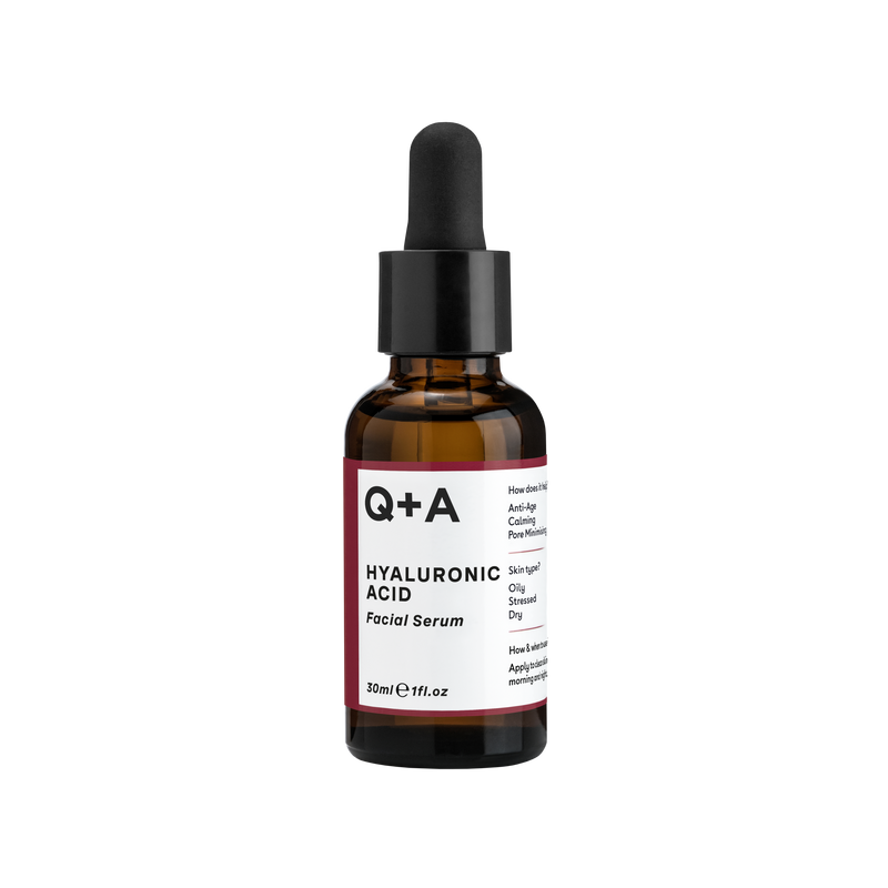 Сироватка для обличчя гіалуронова кислота Q+A Hyaluronic Acid Facial Serum qa31 фото