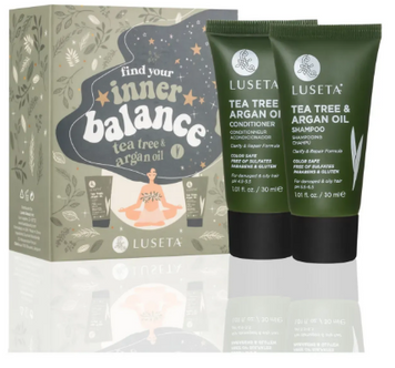 Набір шампуню та кондиціонеру Luseta Beauty Tea Tree & Argan Oil 0155 фото