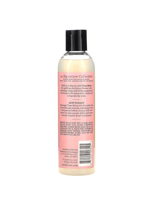 Шампунь делікатний Camille Rose Clean Rinse Moisturizing & Clarifying Shampoo 0309 фото