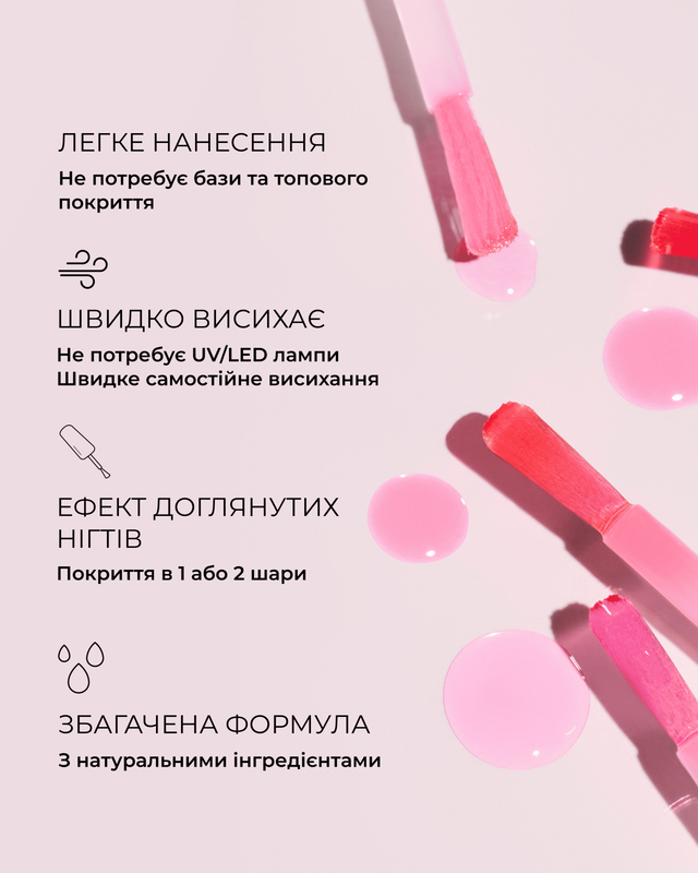 Лак для нігтів з бузковим глянцевим ефектом Manucurist Active Glow Grape mc8 фото