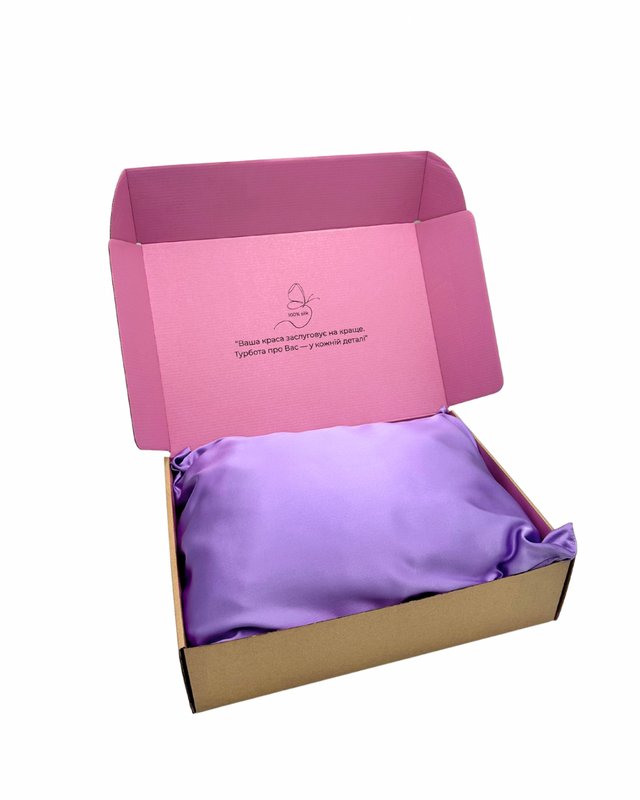 Набір MALLOW silk 42&times;32 см подушка з капоку і наволочка зі 100% шовку - турбота про Ваш сон 3017_2 фото