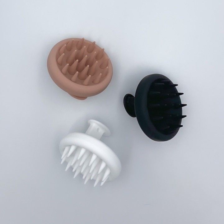 Щітка для масажу MALLOW accessories шкіри голови силіконова 674 фото