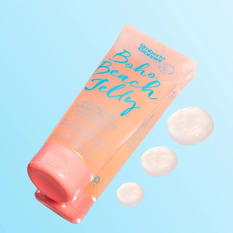 Гель Umberto Giannini Boho Beach Jelly Coconut Oil Scrunching Jelly з ефектом термозахисту 624 фото