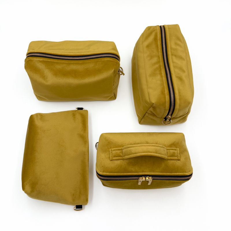 Косметичка MALLOW accessories оливкова розмір XL 1276 фото