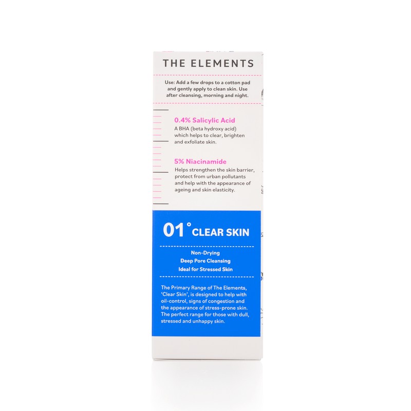 Тонер для обличчя з саліциловою кислотою The Elements Skin Clarifying Toner  e19 фото