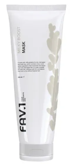 FAV.1 MILKY BOOST MASK – маска з молочними протеїнами для сухого і пошкодженого волосся
