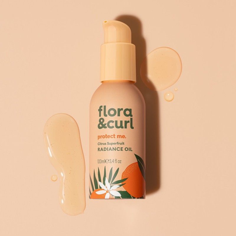 Олійка Flora&Curl Citrus Superfruit Radiance Oil для блиску 1255o фото