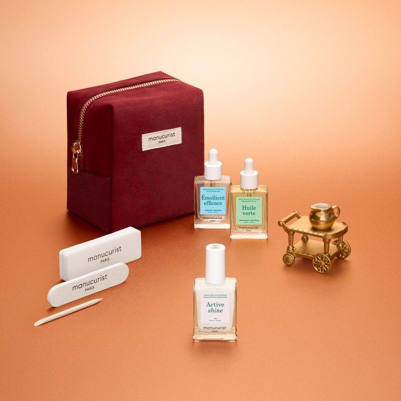 Подарунковий набір для догляду та комплексного манікюру Manucurist Shine Manicure Set mc54 фото