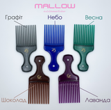 Афропік для розпушування волосся MALLOW accessories 686 фото
