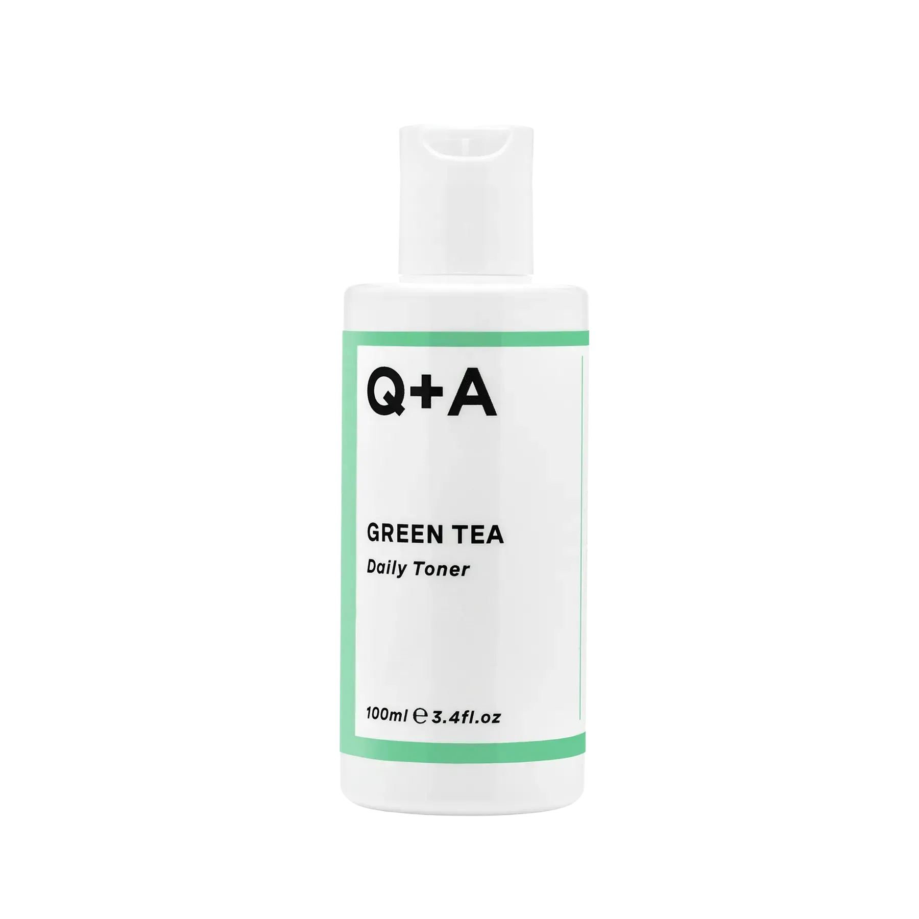 Тонер для обличчя з екстрактом зеленого чаю Q+A Green Tea Daily Toner – Заспокоює, зволожує та захищає