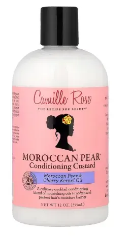 Camille Rose Moroccan Pear Conditioning Custard – заварний крем-кондиціонер з олією марокканської груші та вишні